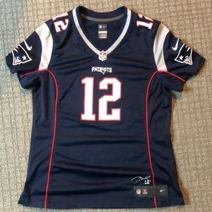 Nike New England Patriots Tom Brady Jersey Youth Kids Size Large
